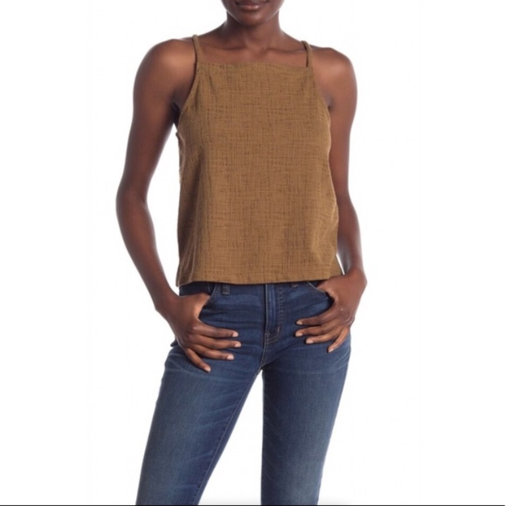 Madewell Apron Tank Olive